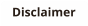 Disclaimer