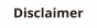 Disclaimer